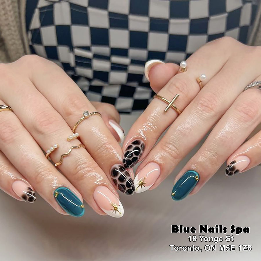 Summer Nails | Blue Nails Spa